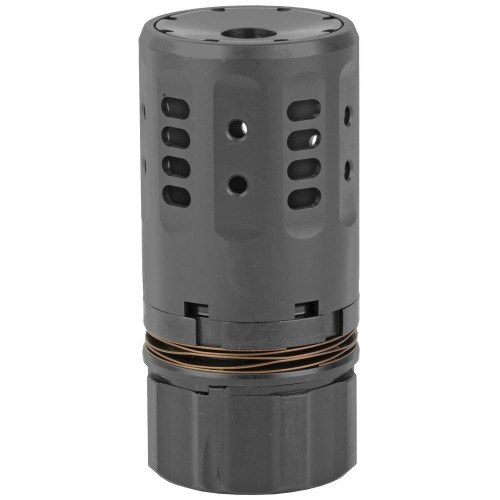 Dead Air Armament Pyro 2.0 - Muzzle Brake, Dead Air Key Brake or Flash Hider, Black