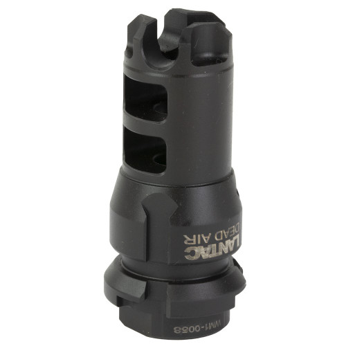 LanTac USA LLC Dragon - Muzzle Brake, 223 Remington, Dead Air KEYMO Wolfman, 2.3", Black