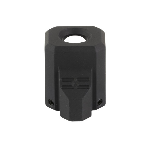 Faxon Firearms EXOS-513 - Compensator, 9MM, Fits Glock 17/19/34, Black