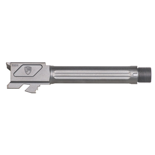 Fortis Manufacturing, Inc. Match Grade Barrel - 9MM, Fits Glock 19, 4.5", Gray