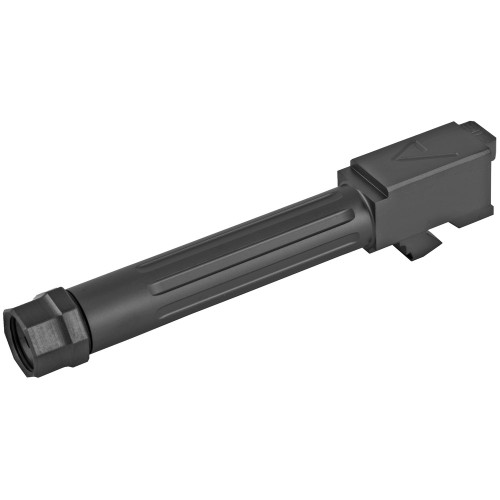 Agency Arms Mid Line - Barrel, 9MM, Fits Glock 19, Black, Black Nitride Finish
