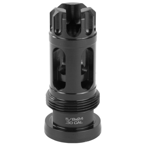 Griffin Armament Compensator, 7.62MM, Black, 5/8X24