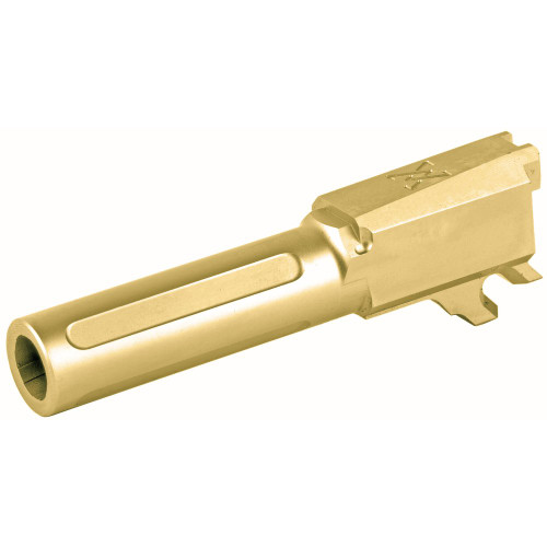 True Precision Barrel, 9MM, Gold Titanium Nitride, Fits Sig P365