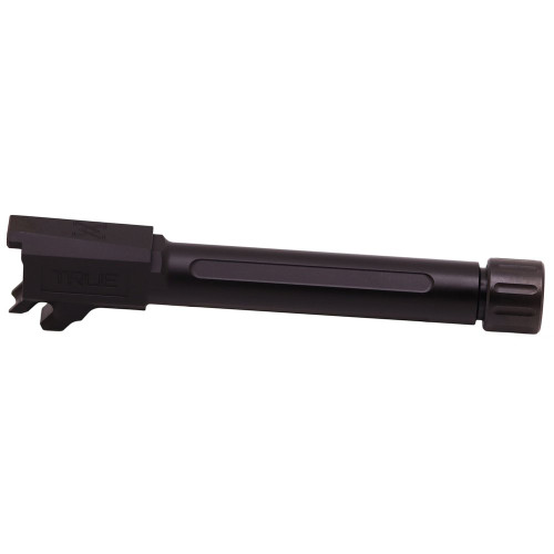 True Precision Barrel, 9MM, Black Nitride, Threaded, Fits Sig P365XL
