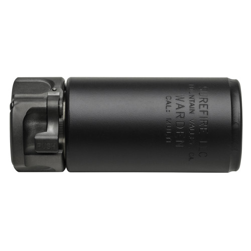 Surefire Warden - Flash Suppressor, 556NATO, Black, Surefire Warden Blast Regulator, Multi Caliber