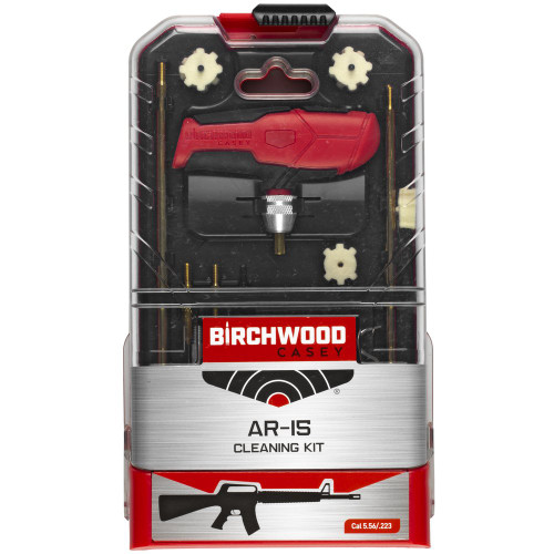 Birchwood Casey Cleaning Kit, Fits AR-15, 22 Piece Comprehensive Kit, Custom Handle