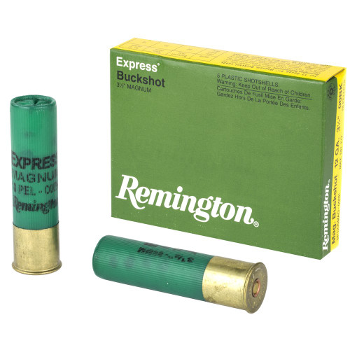 Remington Express Mag 12 Gauge 3.5" 00 Buck Buckshot [5 Round Box]