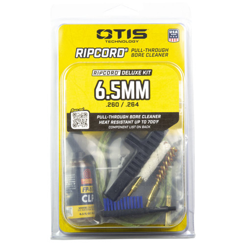Otis Technology Ripcord Deluxe - Cleaning Kit, 6.5/264 Caliber