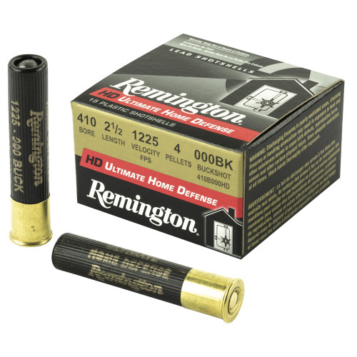 Remington Ultimate Home Defense - 410 Bore 2.5", 000 Buck, Buckshot, 15-Round Box