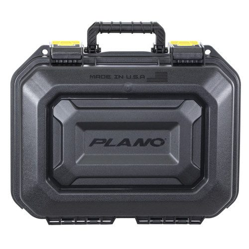 Plano All Weather 2 - Pistol Case, Black, Thick-Wall Reinforced Polypropylene Construction