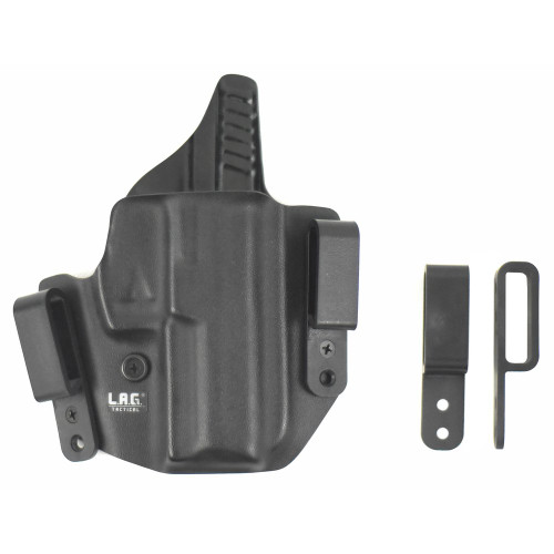 L.A.G. Tactical, Inc. Defender - Inside Waistband Holster, Springfield Hellcat Pro, Right Hand, Black