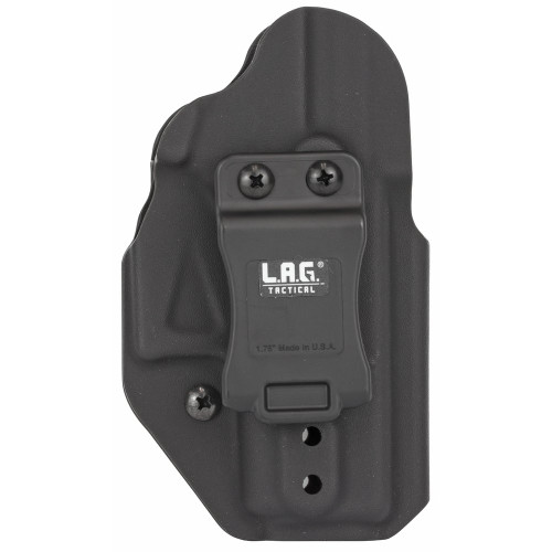 L.A.G. Tactical, Inc. Liberator - Inside Waistband Holster, Fits Glock 43/43X, Ambidextrous, Black