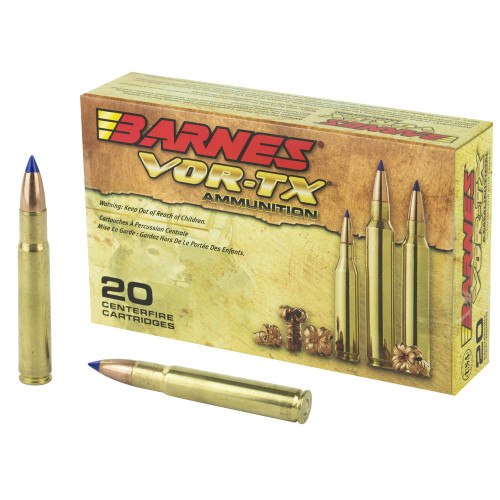 Barnes VOR-TX - 35 Whelen, 180Gr, Tipped Triple Shock X, 20-Round Box