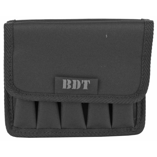 Bulldog Cases Mag Pouch, Black, (5-10) Magazines, Soft