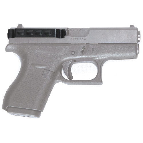 Techna Clip Belt Clip, Fits Glock 42, Ambidextrous, Black