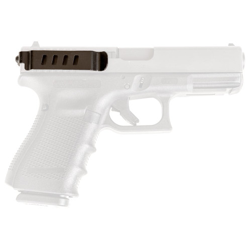 Techna Clip Belt Clip, Fits Glock 17/19/22/23/26/27/31/32/33, Ambidextrous, Black Finish