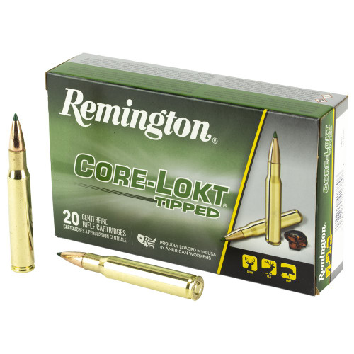 Remington Core Lokt - 30-06 Springfield, 180Gr, Polymer Tip, 20-Round Box