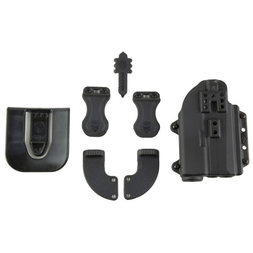 Alien Gear Holsters Photon Holster - Outside Waistband Holster, Sig P320c with Light, Black