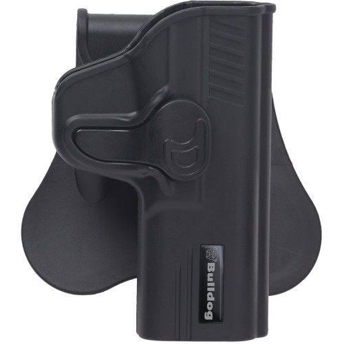Bulldog Cases Rapid Release - Outside Waistband Holster, Taurus PT111, Right Hand, Black