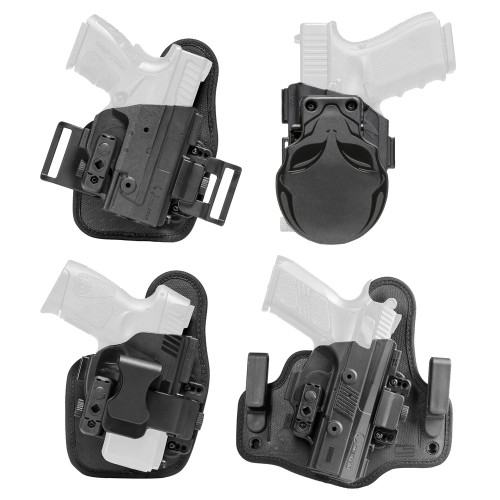 Alien Gear Holsters Core Carry Package - Outside Waistband Holster, Fits Glock 17, Right Hand, Black