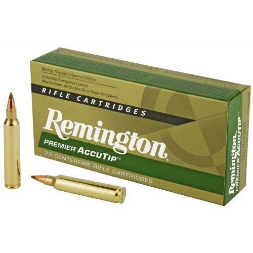 Remington Premier AccuTip - 204 Ruger, 40Gr, 20-Round Box