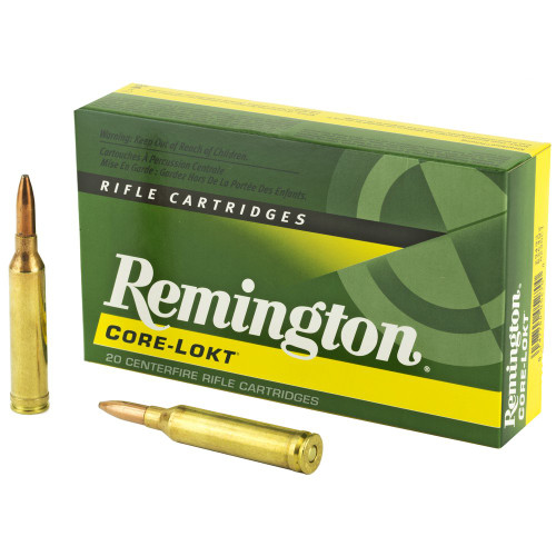 Remington Core Lokt - 264 Winchester, 140Gr, Pointed Soft Point, 20-Round Box