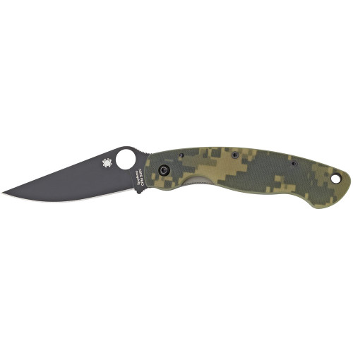 Spyderco Military - Folding Knife, 4", Camo