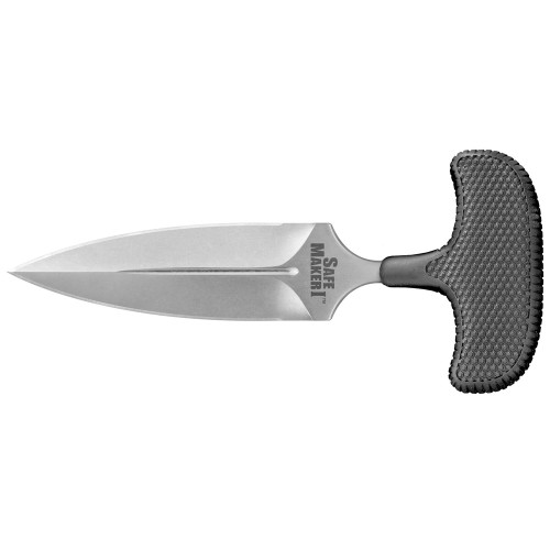 Cold Steel Safe Maker I - Fixed Blade Knife, Plain, 4.5", Silver