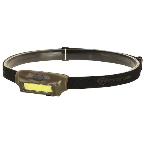 Streamlight Bandit - Headlamp, Coyote, 180 Lumens, White/Green LED