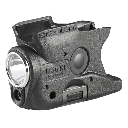 Streamlight TLR-6 HL - Weaponlight w/Laser, S&W M&P Shield, Black, Tac Light with Red Laser