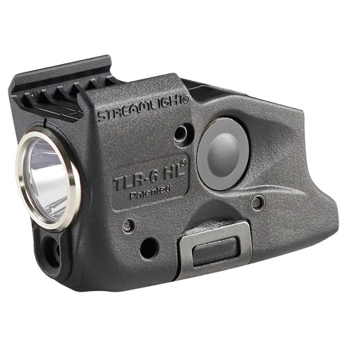 Streamlight TLR-6 HL - Weaponlight w/Laser, Fits Glock with Rail, Black, Tac Light with Green Laser