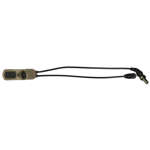 Unity Tactical AXON - Remote Switch, Picatinny, Flat Dark Earth, Dual Button Remote Switch for Surefire/Crane Laser