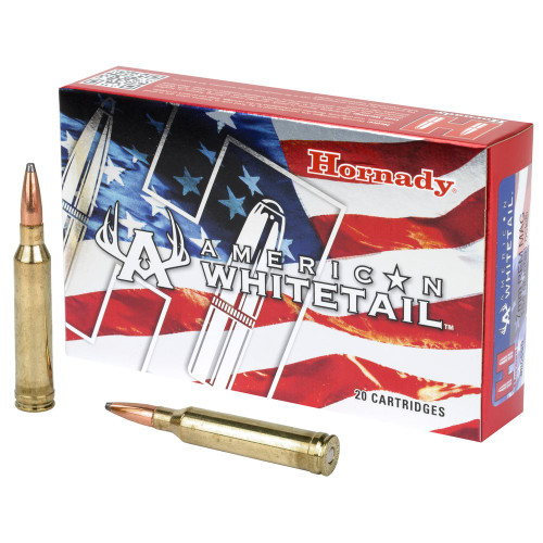 Hornady American Whitetail - 7MM Remington Magnum, 154Gr, InterLock, 20-Round Box