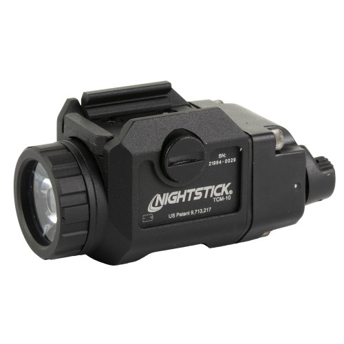 Nightstick TCM-30, Tactical Weapon-Mounted Light, 650 Lumens, 2 Hour Run Time, IP-X7 Waterproof, Matte Finish, Black
