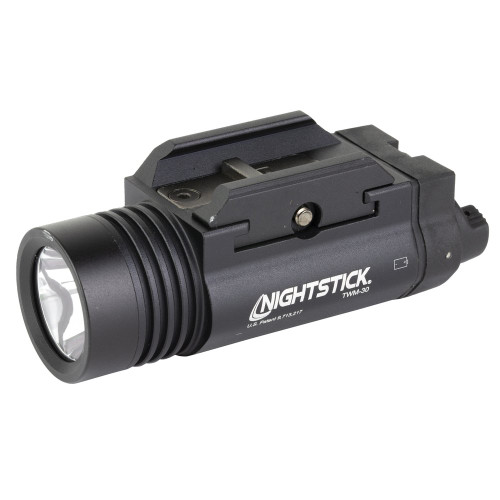 Nightstick, Tactical Weapon-Mounted Light, 1,200 Lumens, 9,379 Candela, Black, 1.75 Hours of Runtime, IP-X7 Waterproof