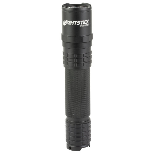 Nightstick, Rechargeable Tactical Flashlight, 1100 Lumens, 11,3843 Candela, Black, 2 Hours of Runtime, IP-X7 Waterproof
