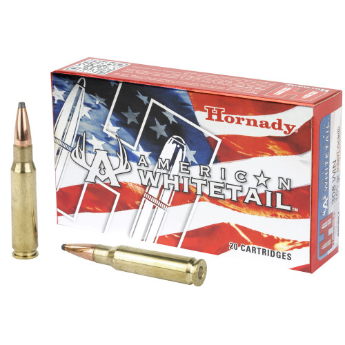 Hornady American Whitetail - 308 Winchester, 165Gr, InterLock, 20-Round Box