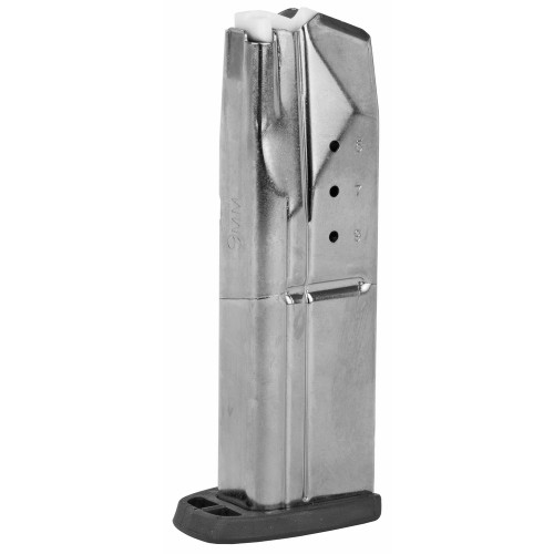 Smith & Wesson Magazine, 9MM, 10 Rounds, Fits SD, Steel