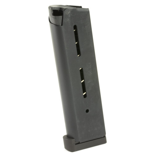 Wilson Combat Magazine, 45ACP, 8 Round, Fits 1911, Aluminum .350 Base Pad, Steel, Black