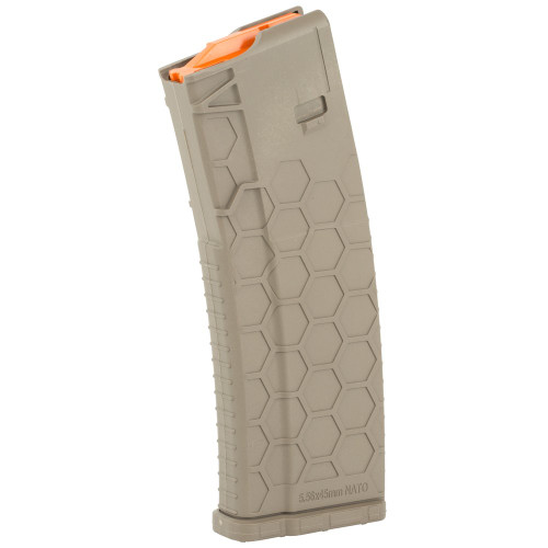 HEXMAG Series 2 - AR Rifles, 223 Remington, 10 Rounds, Magazine, Flat Dark Earth