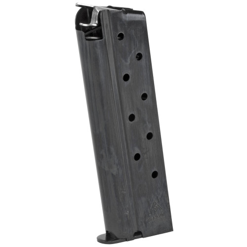 Mec-Gar USA Magazine, 10MM, 8 Rounds, Fits 1911, Blued Finish