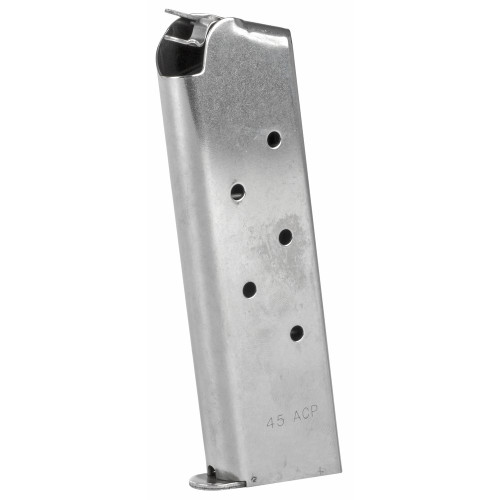 Springfield Magazine, 45ACP, 7 Rounds, Fits Full Size, Stainless