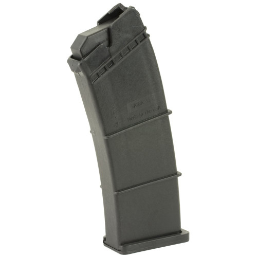 SGM Tactical Magazine, 12 Gauge, 8 Rounds, Fits Saiga, Polymer, Black