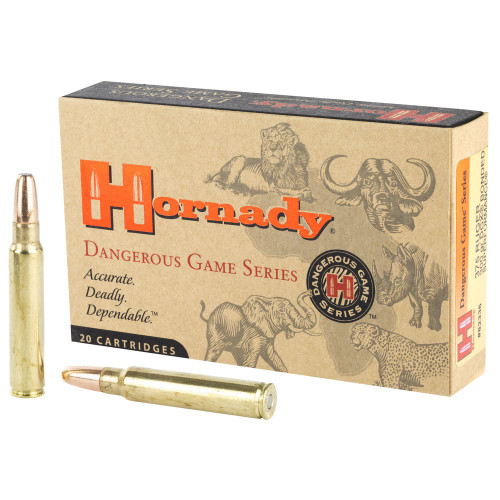 Hornady Dangerous Game - 375 Ruger, 300Gr, DGX Bonded, 20-Round Box