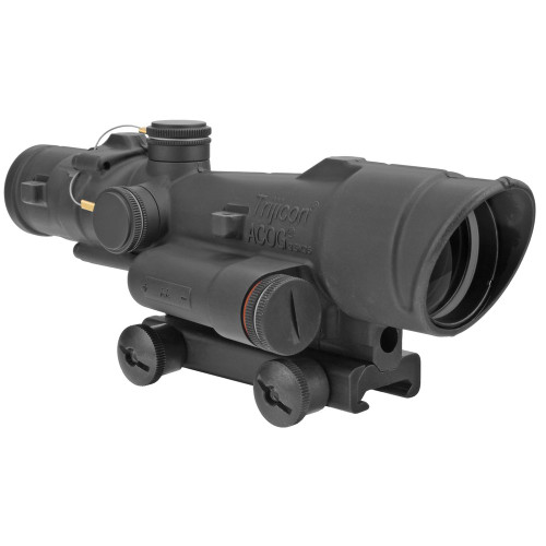Trijicon ACOG - 3.5X, 35mm, Green Chevron .223, Rifle Scope, Black, 3.5x35
