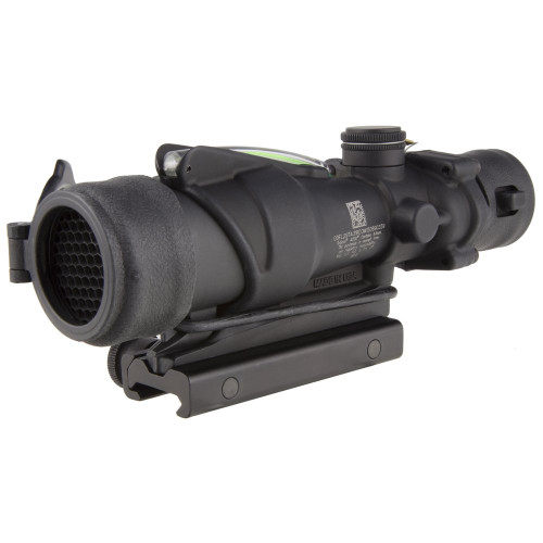 Trijicon ACOG - 4X, 32mm, Green Chevron M150, Rifle Scope, Black