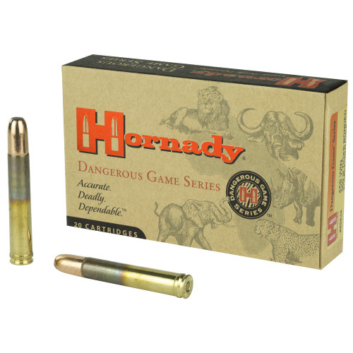 Hornady Dangerous Game - 458 Winchester, 500Gr, DGX Bonded, 20-Round Box
