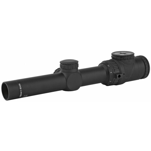 Trijicon AccuPoint - 1-6X, 24mm, MIL-Dot Crosshair With Green Dot, Low Power Variable Optic, Black