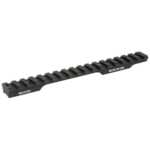 Weaver Multi Slot - 1 Piece Base, Savage 110 Short Action, Black