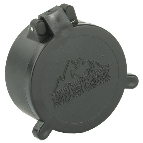Butler Creek Flip-Open - Scope Cover, Objective, 1.612", Black
